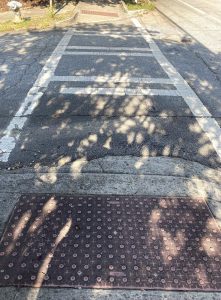 Smooth Curb Cut to Crosswalk