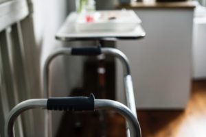 An assistive device in a house