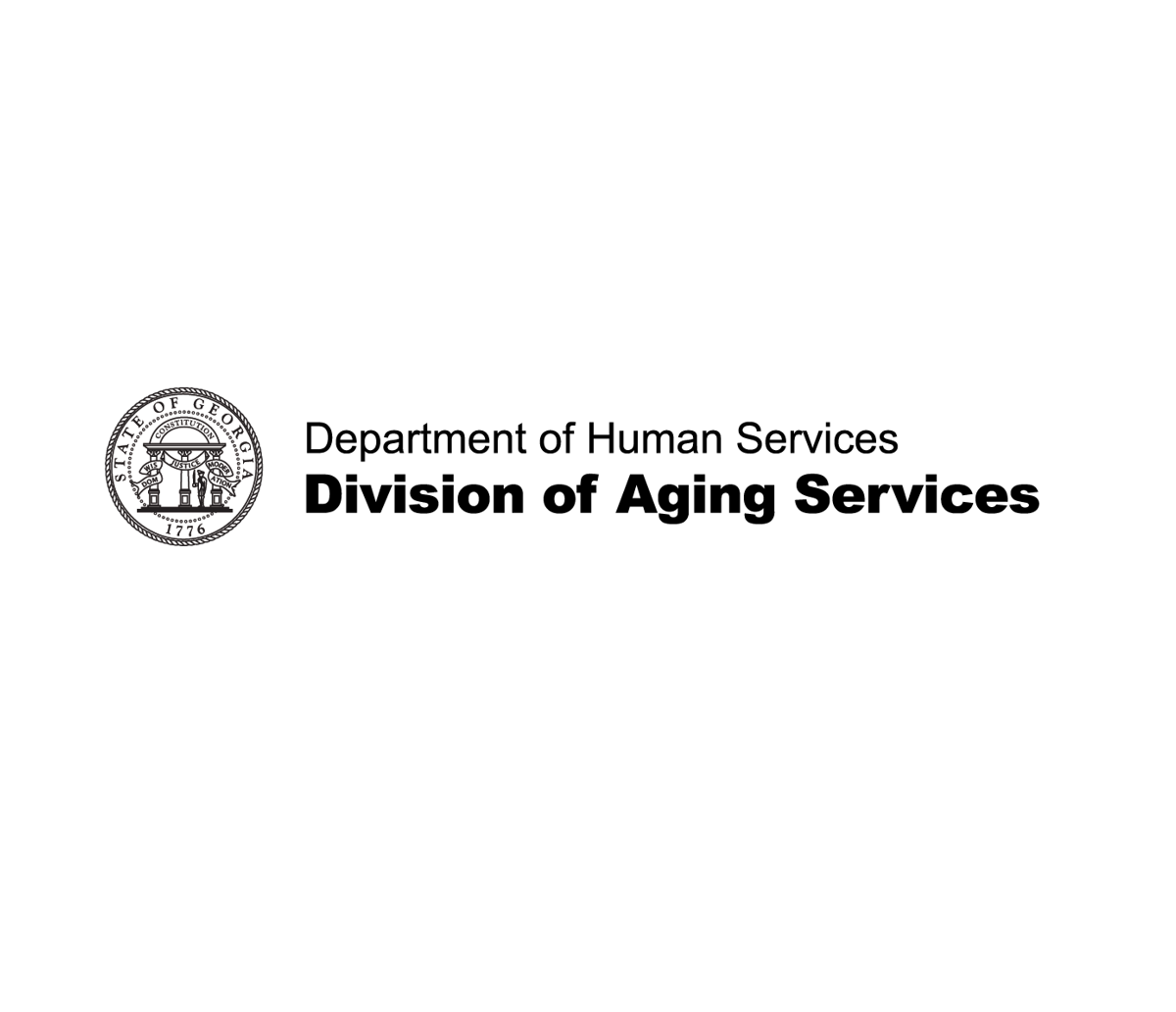 Logo of the Georgia Department of Human Services.